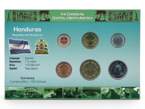 Honduras muntset Centavo incl. certificaat