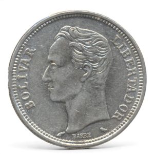 Venezuela 2 Bolivares 1960 (Zeer fraai)