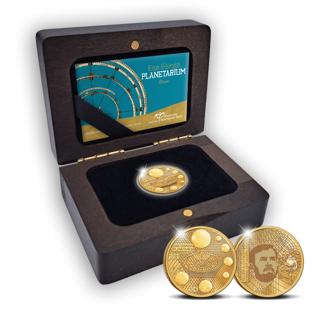 Eise Eisinga Planetarium Vijfje 2026 goud