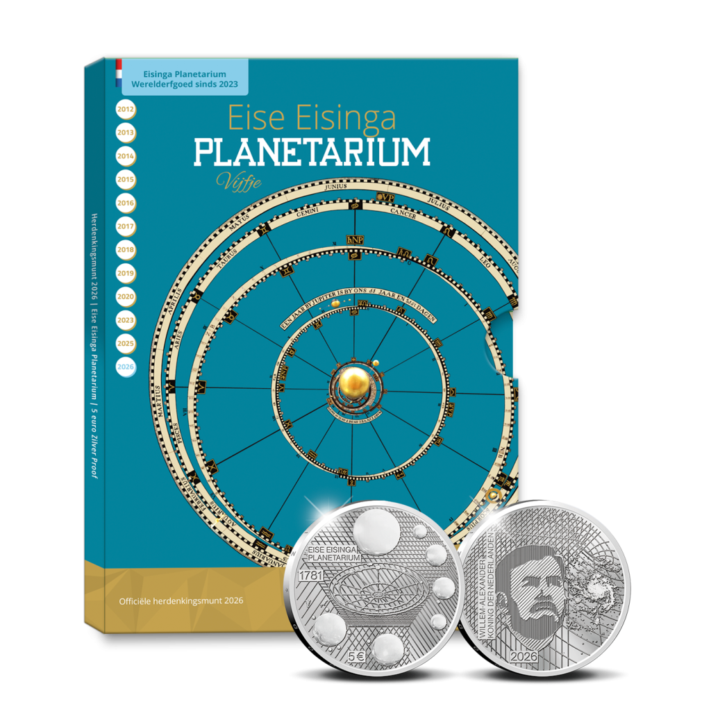 Eise Eisinga Planetarium Vijfje 2026 zilver