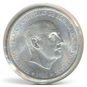 Spanje 100 Pesetas 1968